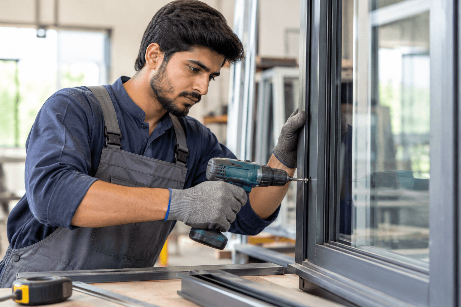 Aluminium Windows and door in pakistan