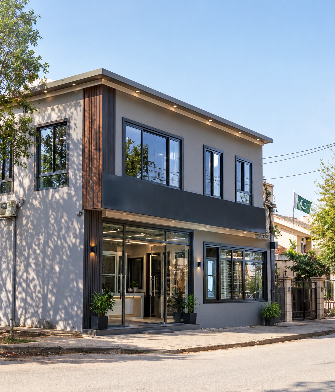 aluminum windows and door in pakistan lahore